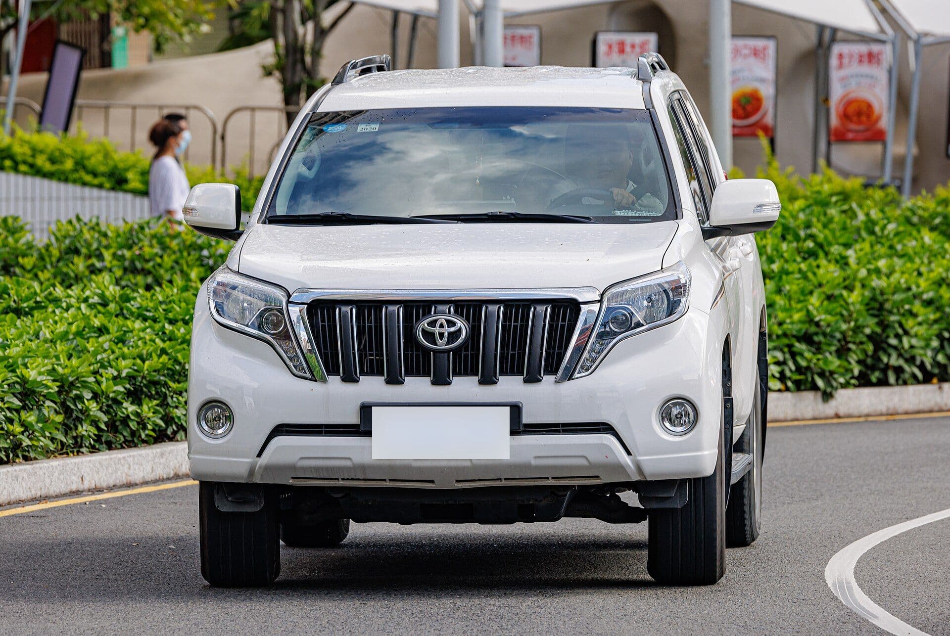 SUV 4x4 blanc