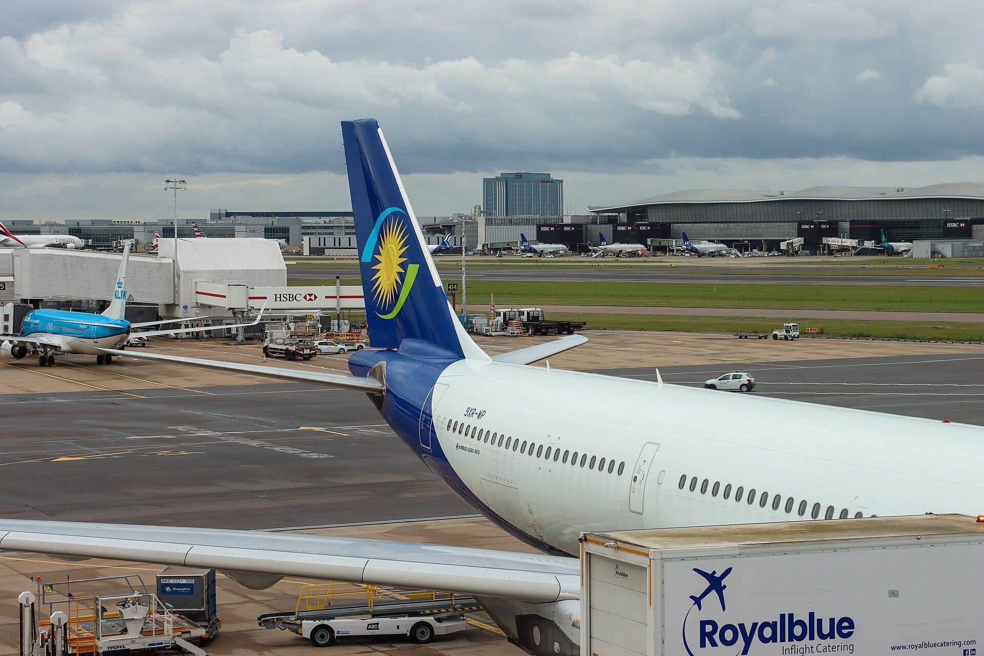 Un Airbus A330 de RwandAir